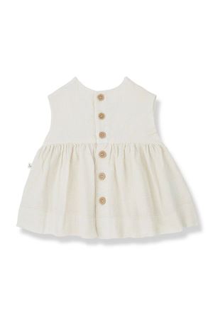 Patrizia ivory cotton dress 1+IN THE FAMILY KIDS | PATRIZIAIVORY